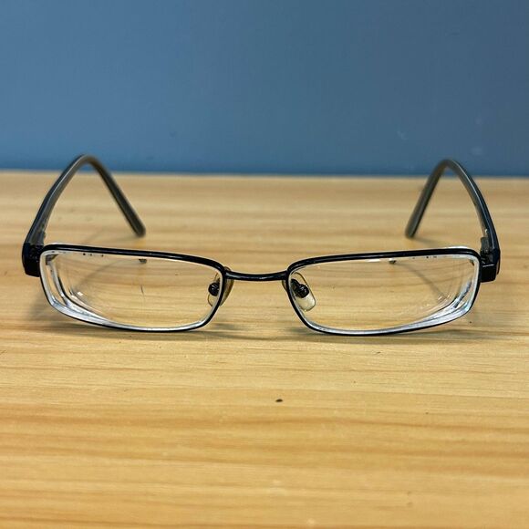 Ray-Ban RB 8601 1017 Eyeglasses Rectangular Full Rim Metal Frame Only 51-17 140 - Picture 1 of 7